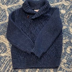 Cable knit boys sweater